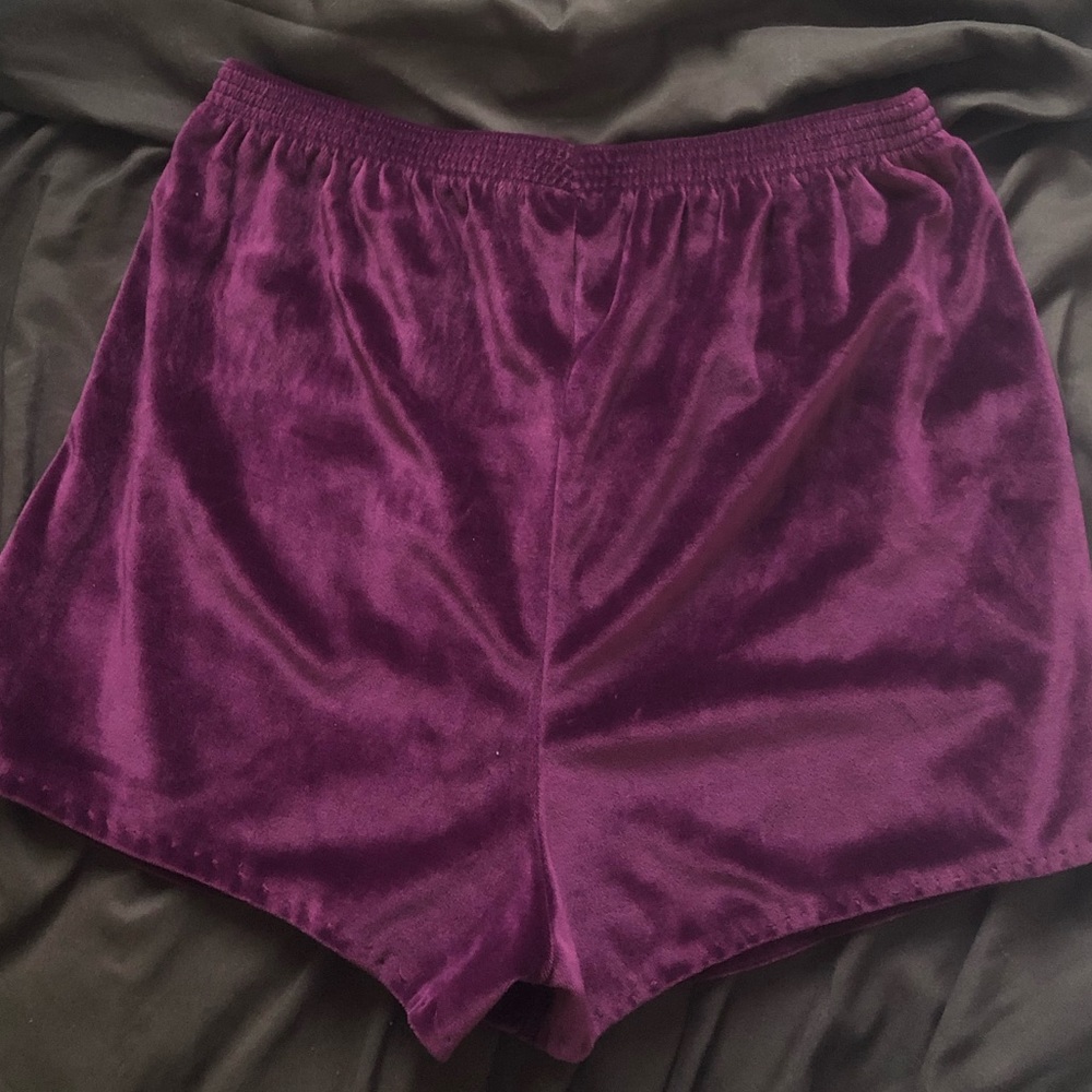 Seventh Avenue Velvet Shorts